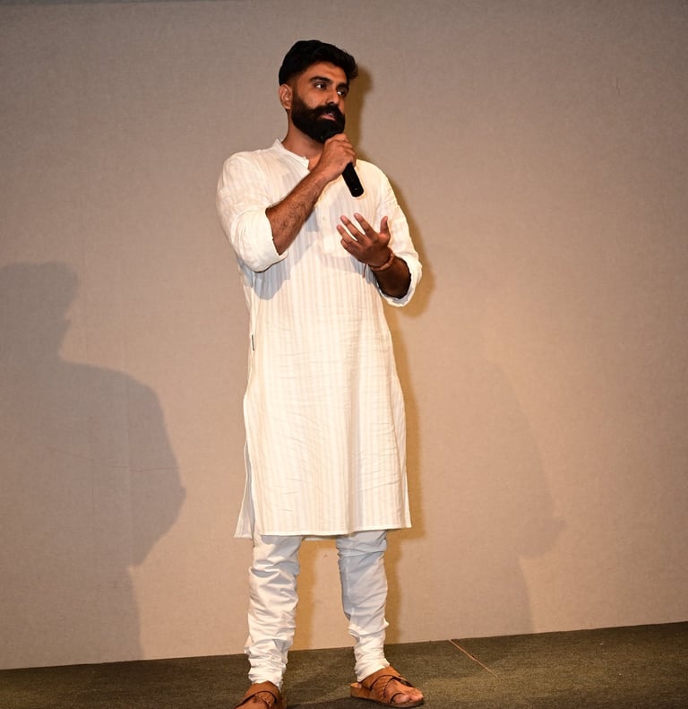 Tahir Hussain Poet Author Art for Two book Launch