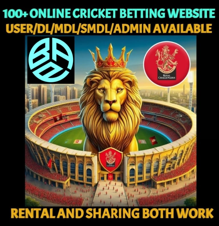 ONLINE CRICKET BETTING ID AVAILABLE DL MDL SMDL MASTER ID SUPER MASTER ID ADMIN ID AVAILABLE 