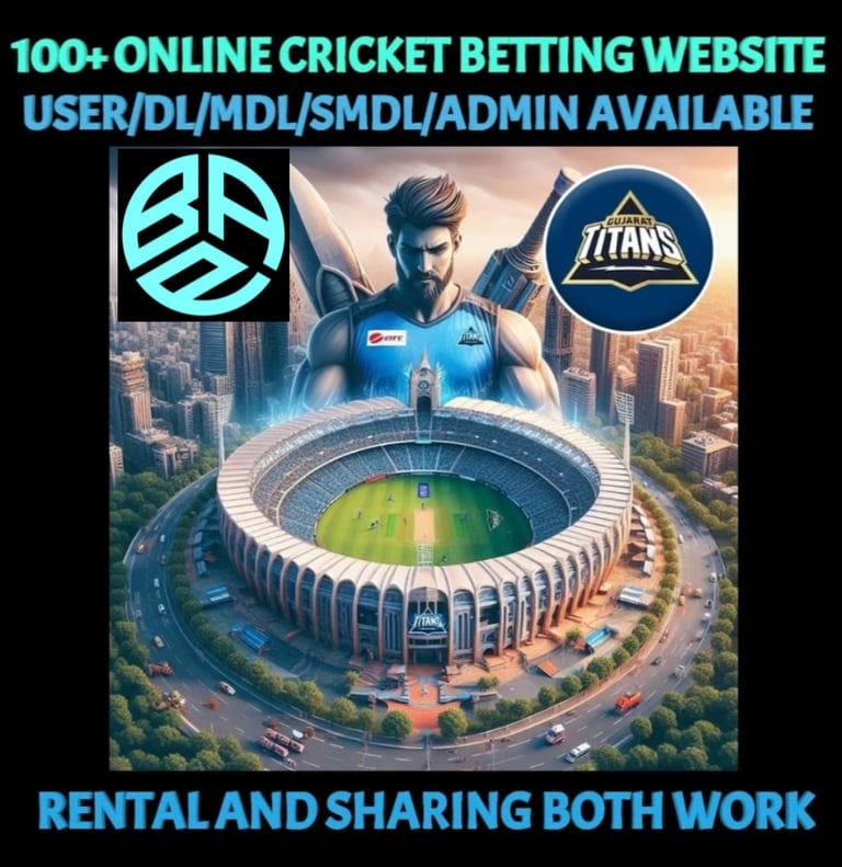 ONLINE CRICKET BETTING ID AVAILABLE DL MDL SMDL MASTER ID SUPER MASTER ID ADMIN ID AVAILABLE 