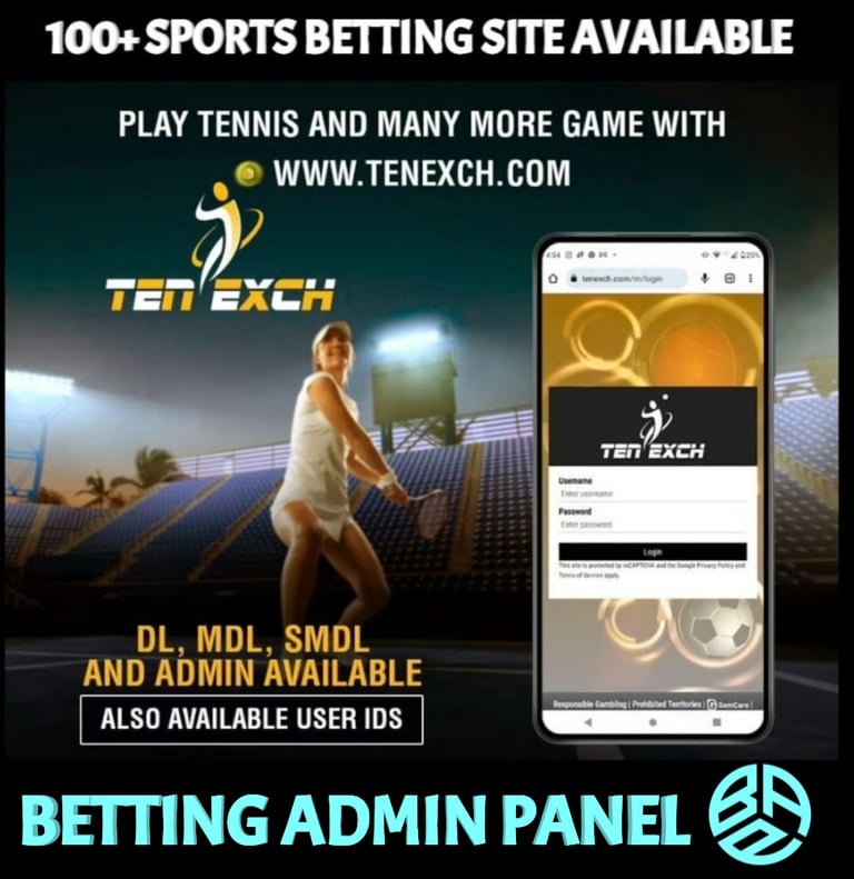 ONLINE CRICKET BETTING ID AVAILABLE DL MDL SMDL MASTER ID SUPER MASTER ID ADMIN ID AVAILABLE 