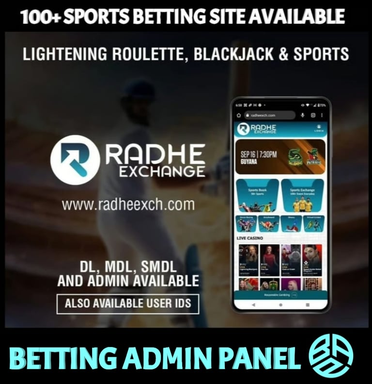 ONLINE CRICKET BETTING ID AVAILABLE DL MDL SMDL MASTER ID SUPER MASTER ID ADMIN ID AVAILABLE 