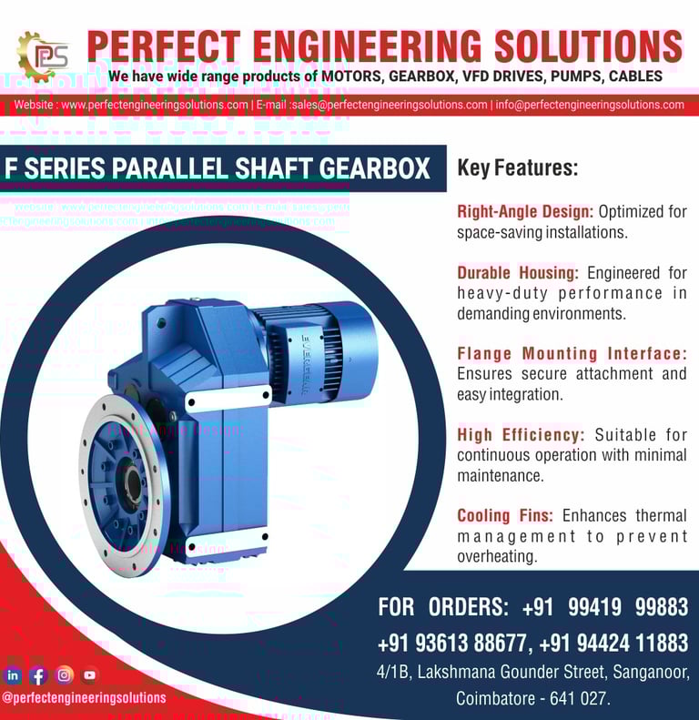 F Series Gearbox Parallel Shaft Gearbox Industrial Gearbox F Series Helical Gearbox
