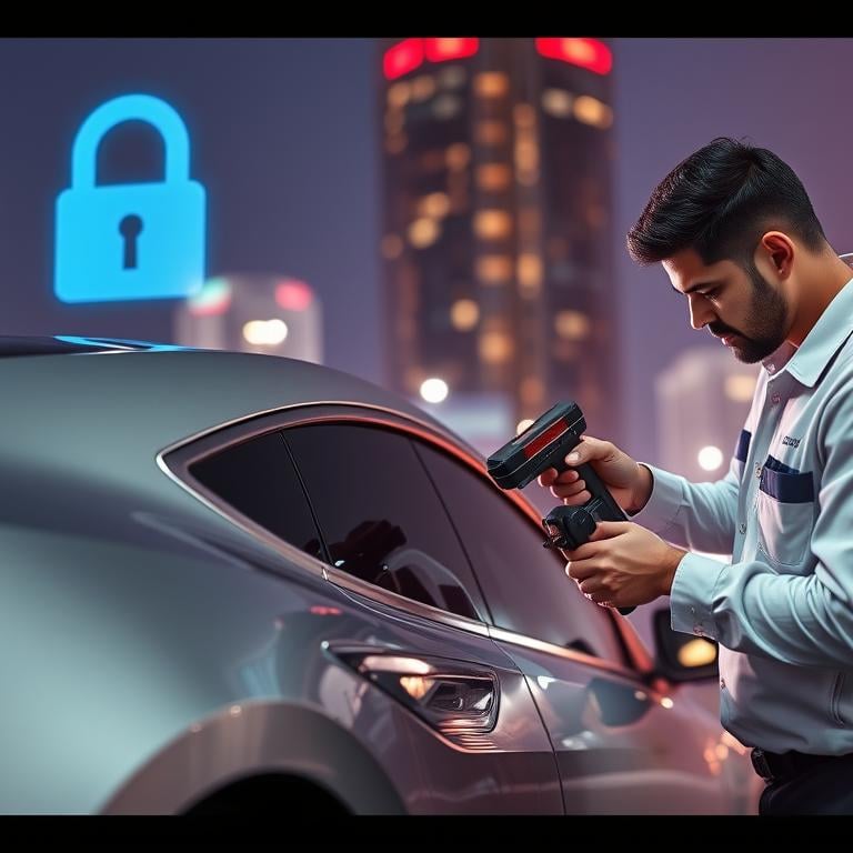 فتح سيارة مقفلة بالكويت في 5 دقائق - كي بلس.