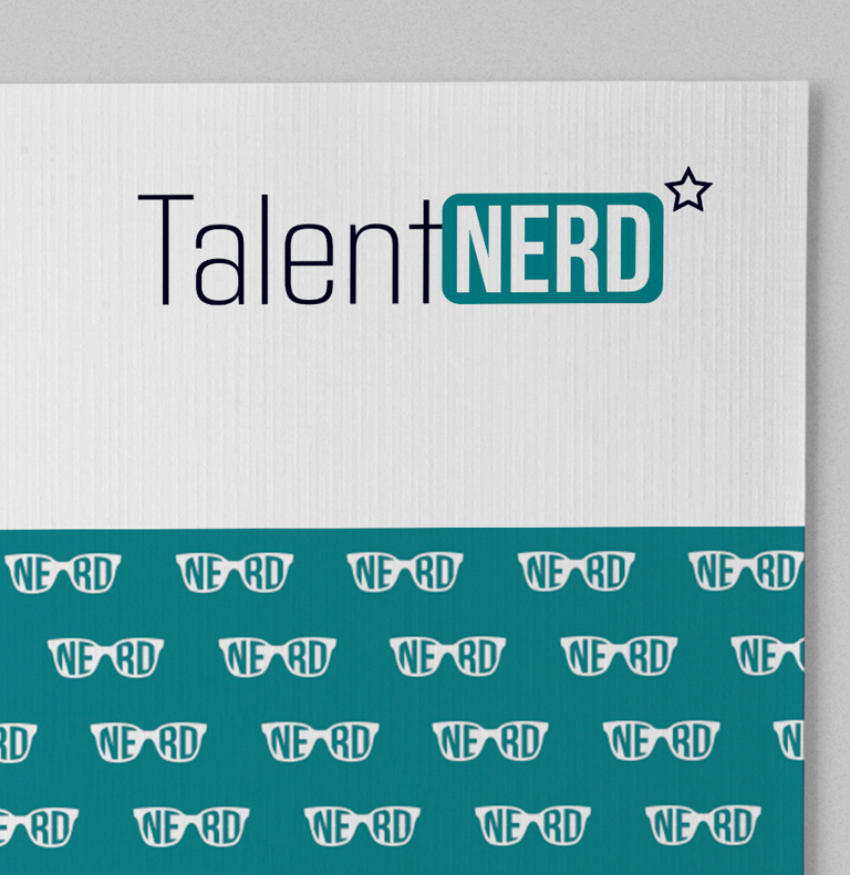 a mockup of a logo