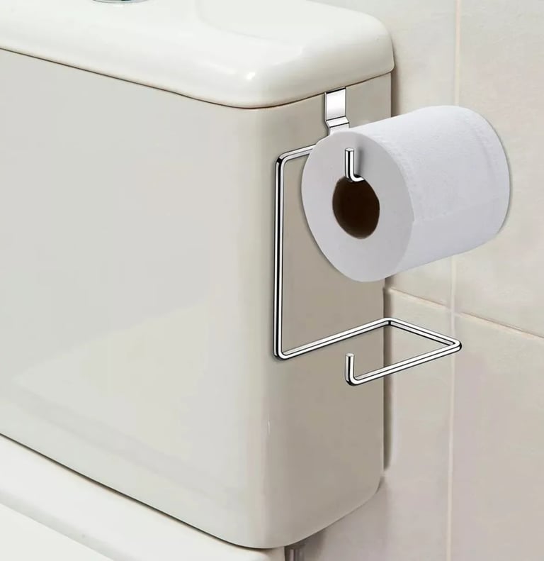 Suporte Duplo para Papel Higiênico 