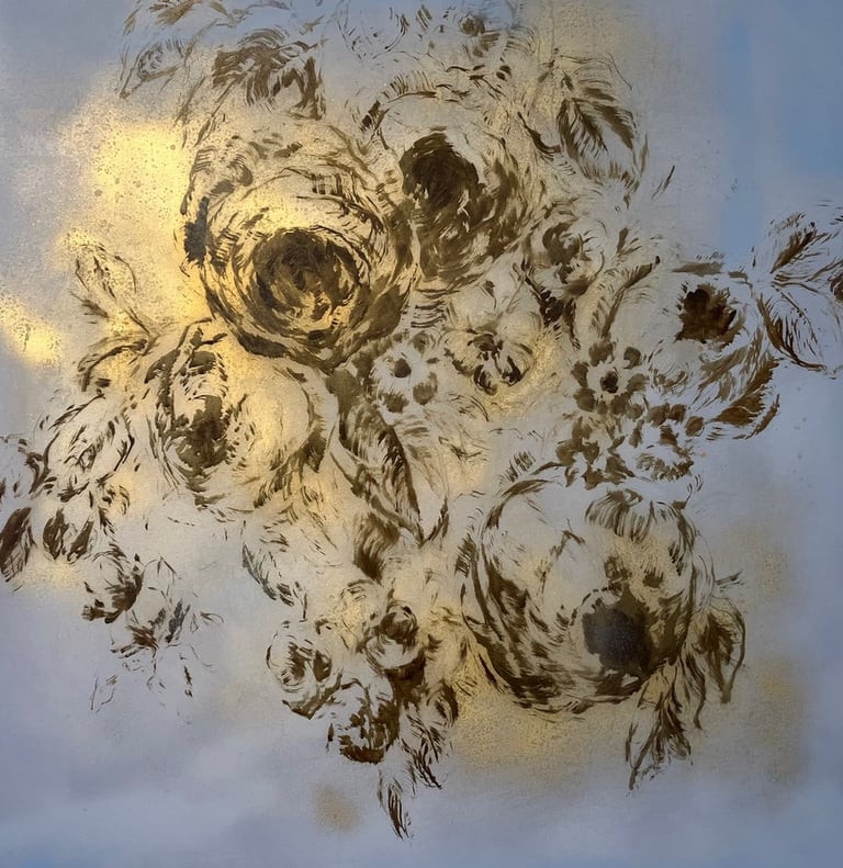 AFTERNOON painting by Heather Sayeau