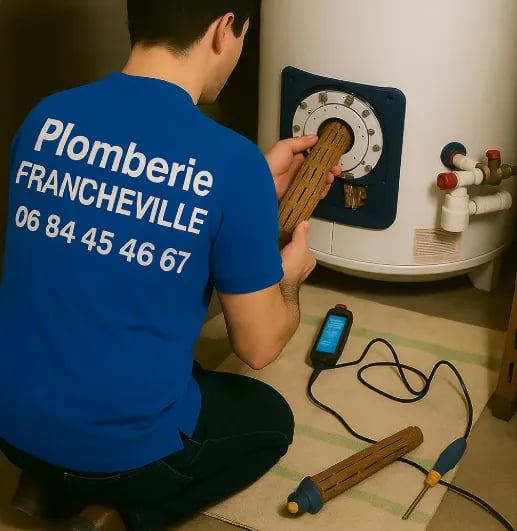plombier chauffe eau en panne disjoncteur qui saute diagnostic Francheville 69340