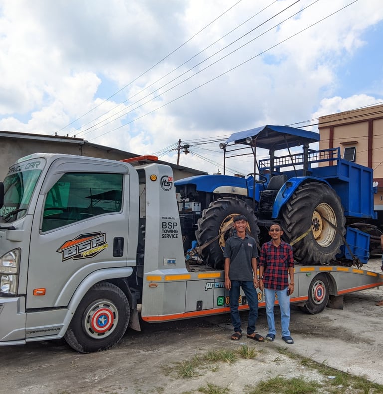 service alat berat dan genset pekanbaru