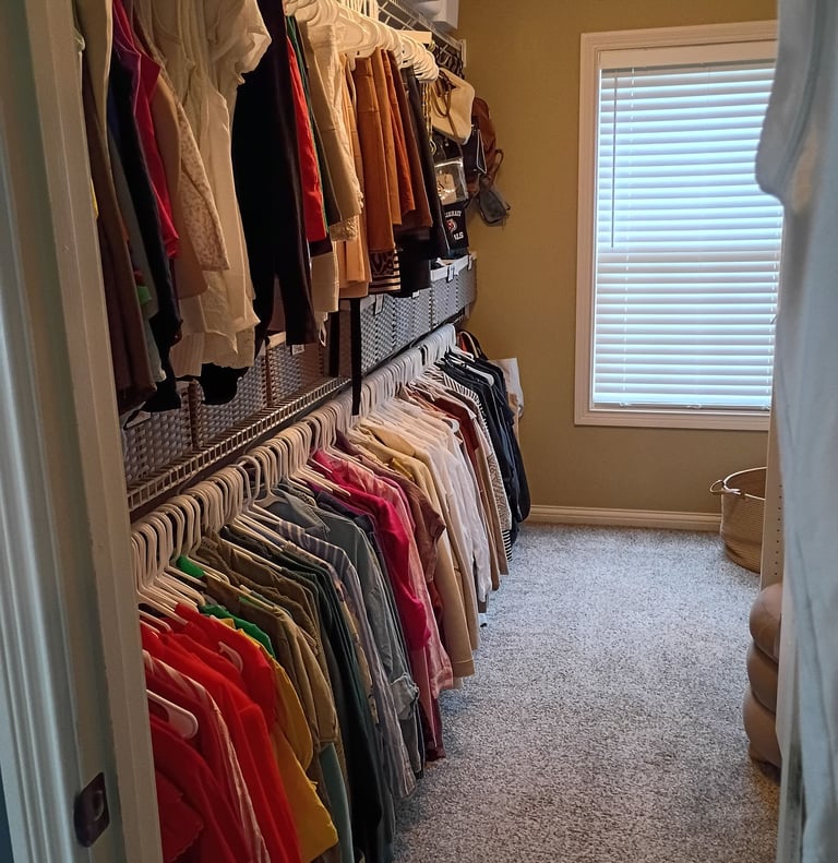 Organized closet by RevampT Spaces Cincinnati  Northern KY
