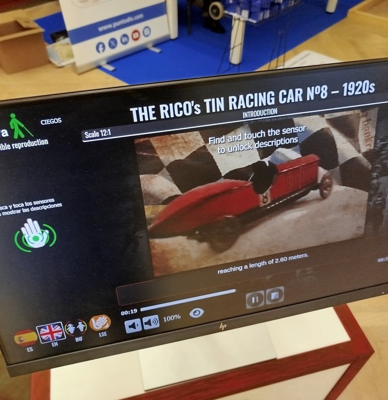 Exposición itinerante de juguetes antiguos