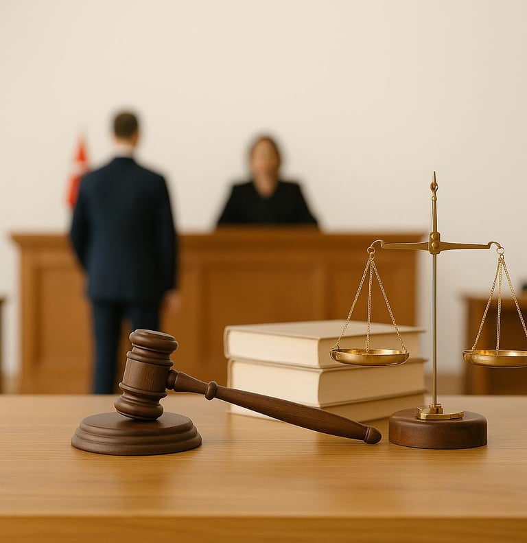 İstanbul’da ceza hukuku alanında uzman avukatlık hizmeti sunan hukuk bürosu görseli