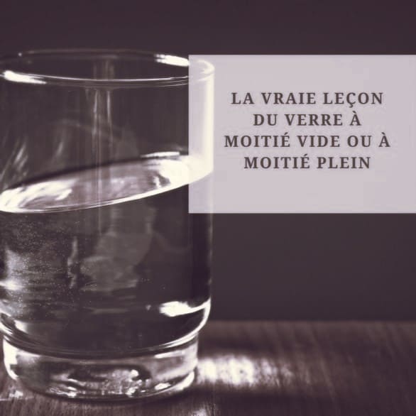 verre avec de l'eau