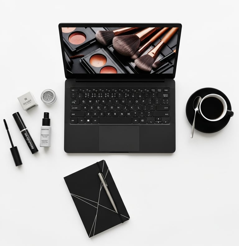 Digital workspace for graphic designer