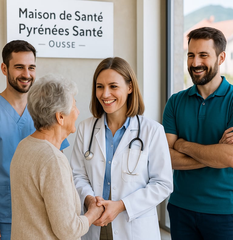 professionnels de santé maison de santé pyrenees santé pau ousse