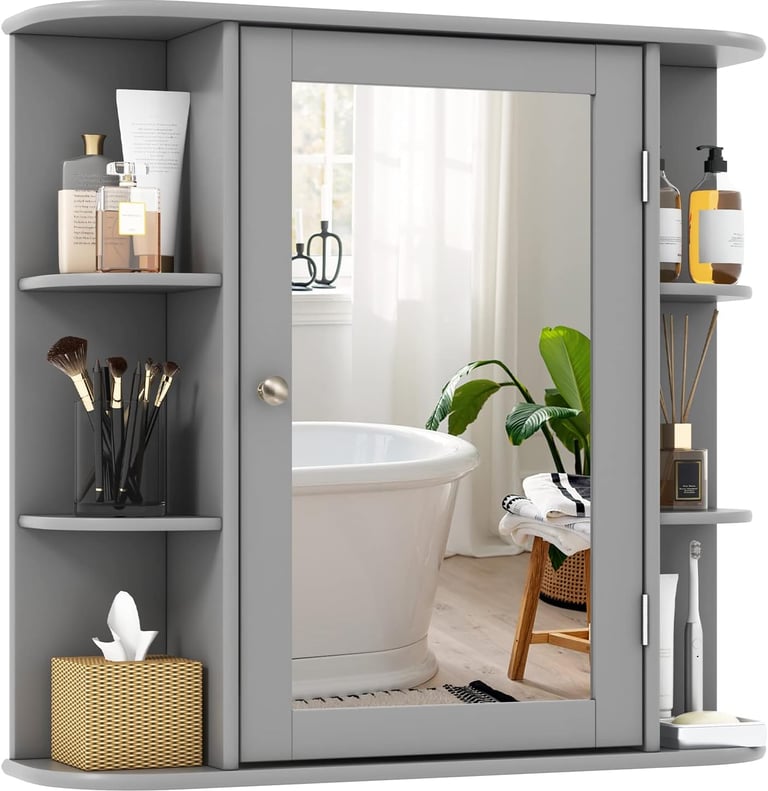 Mirrored Cabinet