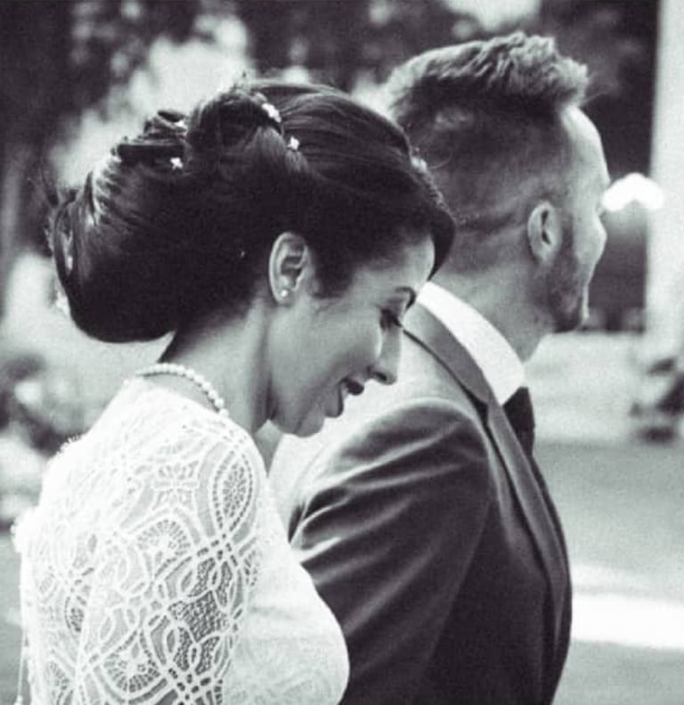 reportage de mariage en noir et blanc, style argentique
