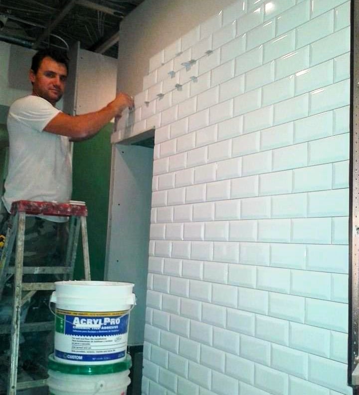 Commercial tilework