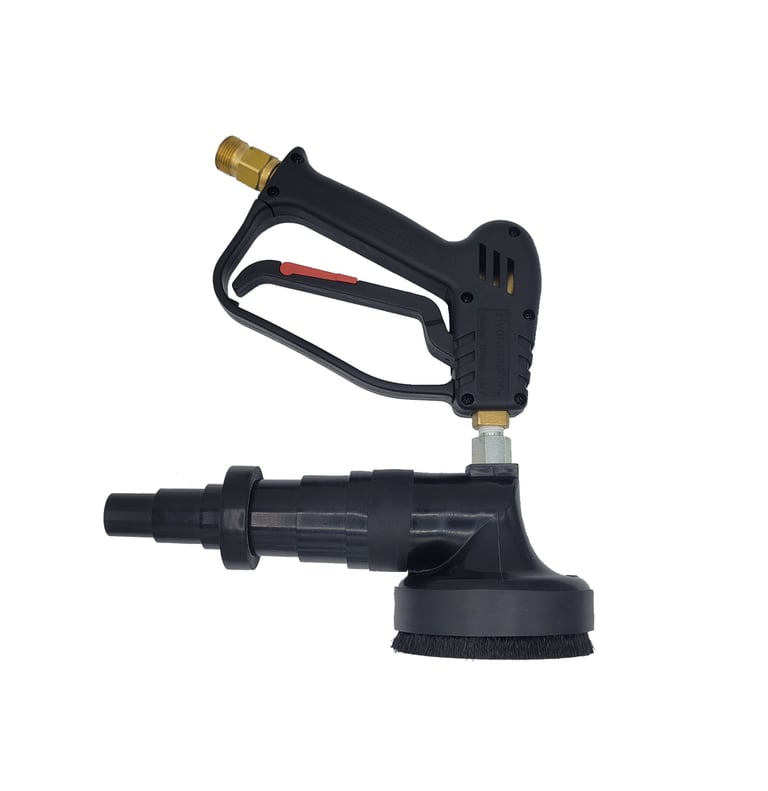 Pressure washer vacuum accessory