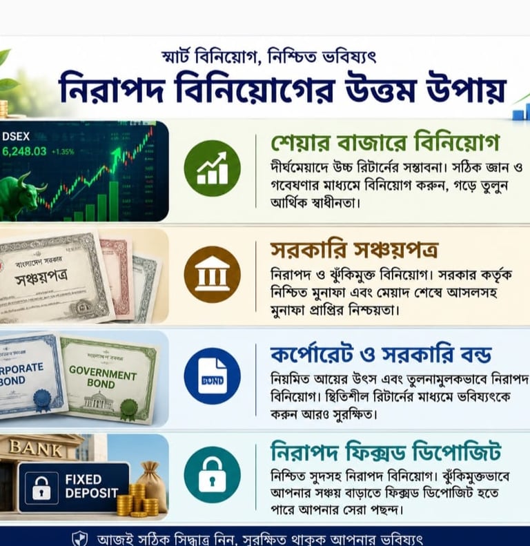 Safe Investment  consultation