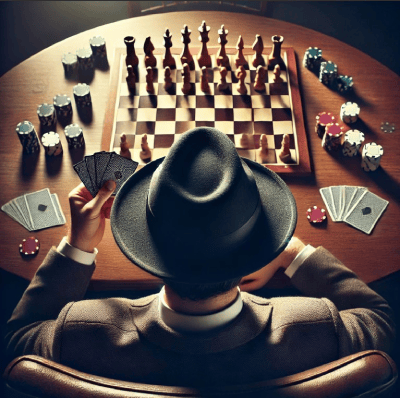 echecs et bluff