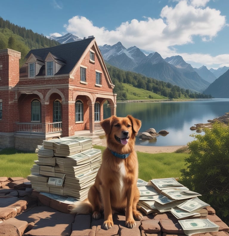 A welcoming image of a new home with a 'Sold' sign in front.