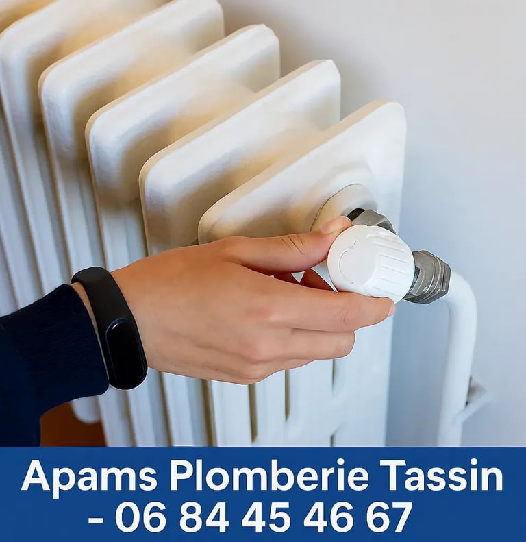 Dépannage plomberie radiateur fuite d eau Tassin La Demi Lune 69160