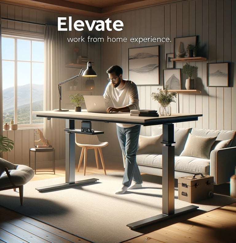 escritorio elevable Elevate