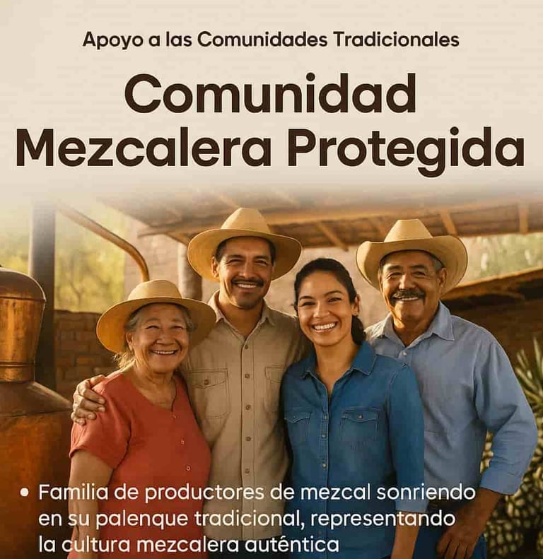 Comunidad de maestros mezcaleros - Apoyando la tradición mexicana auténtica