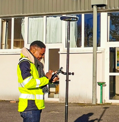 mise en route d'un gnss de la marque spectra