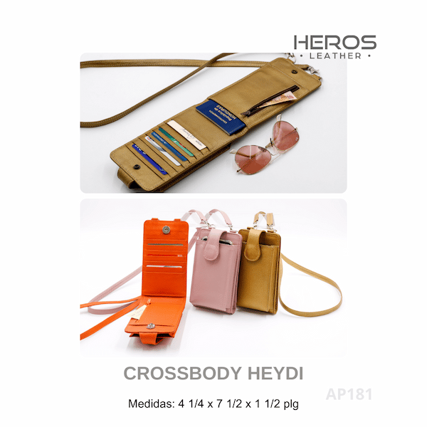 a crossbodyed purse with a wallet case