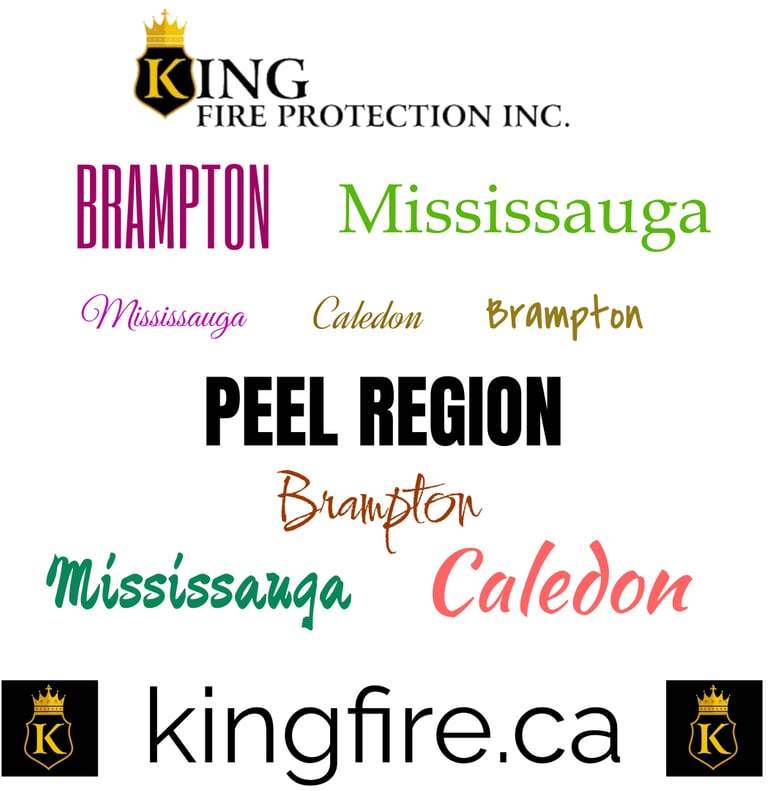 Fire Protection Services Peel Region, Brampton Ontario, Mississauga Ontario, Caledon 