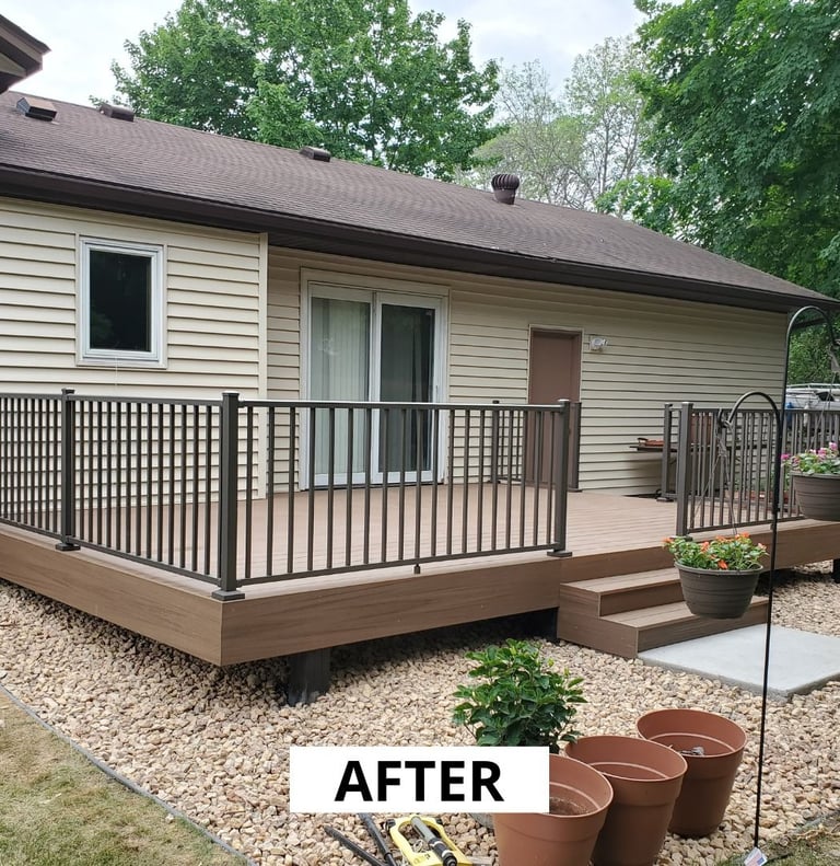 Deck Builder Apple Valley MN - After Photo