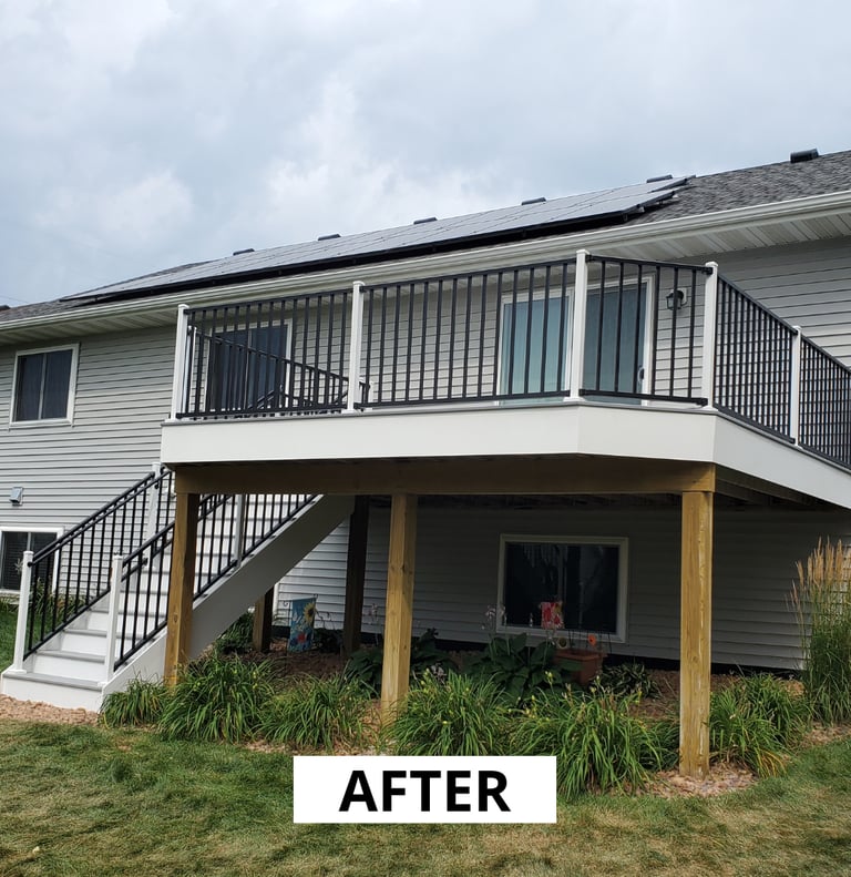 Deck Builder Farmington MN - After Photo