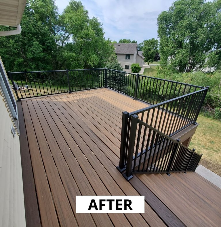 Deck Builder Eagan MN - After Photo