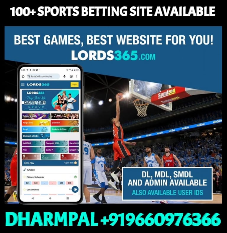 ONLINE CRICKET BETTING ID AVAILABLE DL MDL SMDL MASTER ID SUPER MASTER ID ADMIN ID AVAILABLE