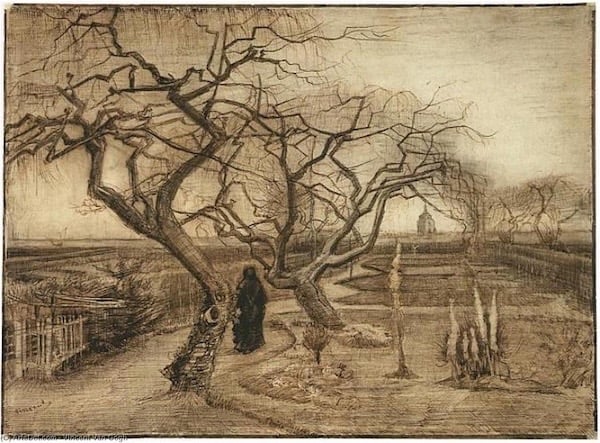 Vincent Van Gogh's 'Winter Garden"