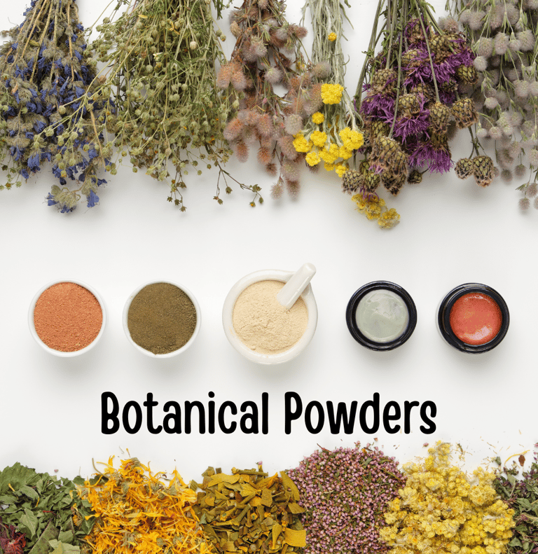 Ingredients list for Back2naturalness dry shampoo powder