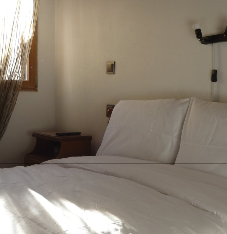 Bedroom of Nakou's house relax and enjoy the silence of the village at trikala liopraso