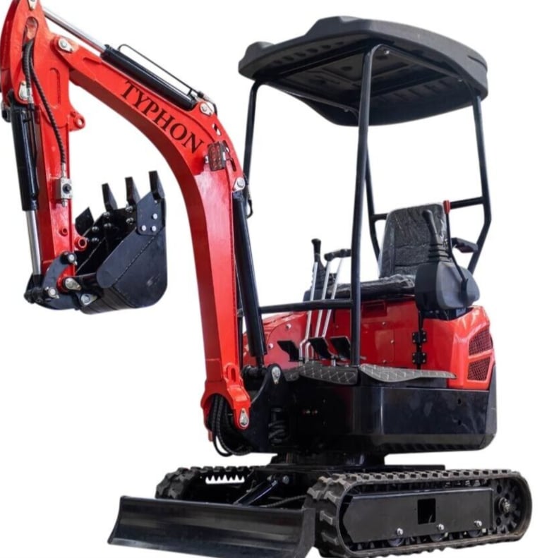 TERROR XVIII LUX mini excavator
