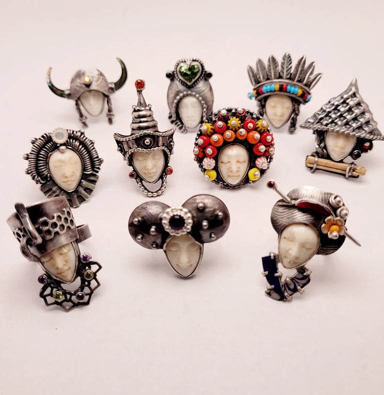 Women around the world ring collection