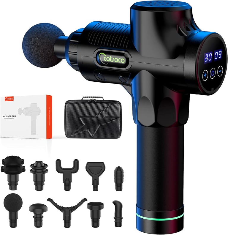 appareil de massage avec coffret tetes echanges