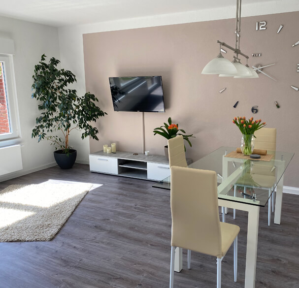 Bild vom Wohnzimmer-Ferienwohnung-EG-mit Terrasse-Familie Graue