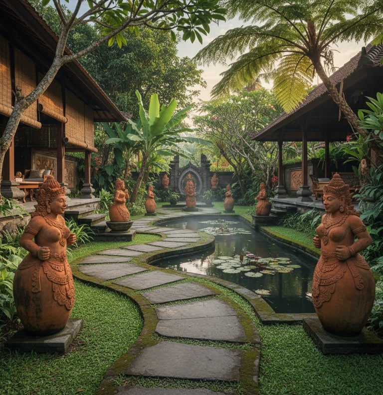 Terracotta vessel with heritage carvings, part of Arcanum’s Relics of Nature collection.