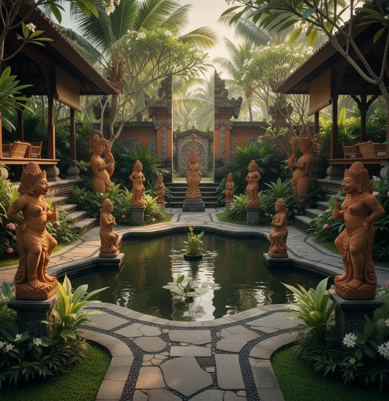 Terracotta vessel with heritage carvings, part of Arcanum’s Relics of Nature collection.