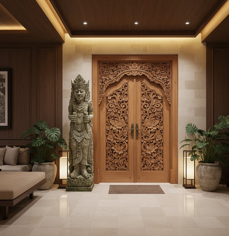 Terracotta vessel with heritage carvings, part of Arcanum’s Relics of Nature collection.