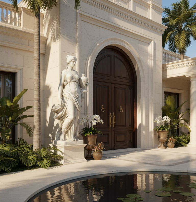 Terracotta vessel with heritage carvings, part of Arcanum’s Relics of Nature collection.