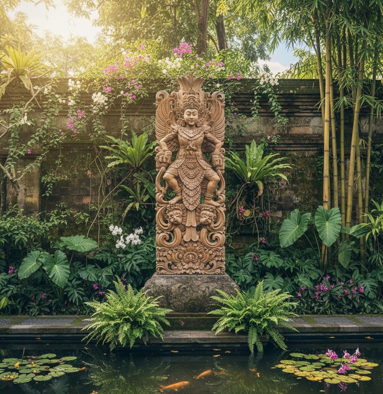 Terracotta vessel with heritage carvings, part of Arcanum’s Relics of Nature collection.