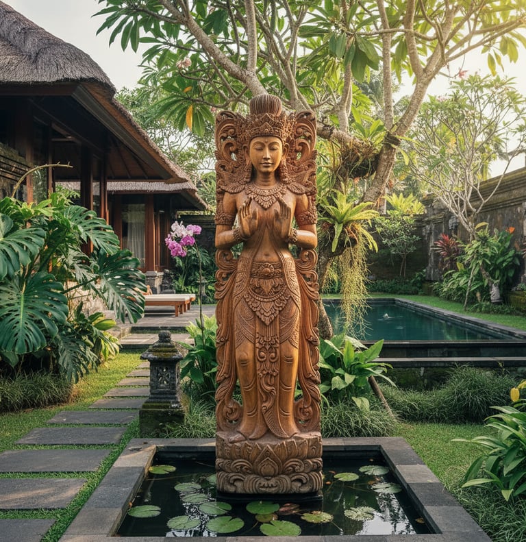 Terracotta vessel with heritage carvings, part of Arcanum’s Relics of Nature collection.