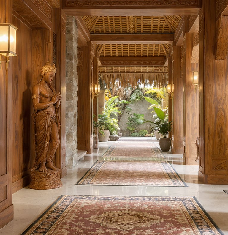 Terracotta vessel with heritage carvings, part of Arcanum’s Relics of Nature collection.