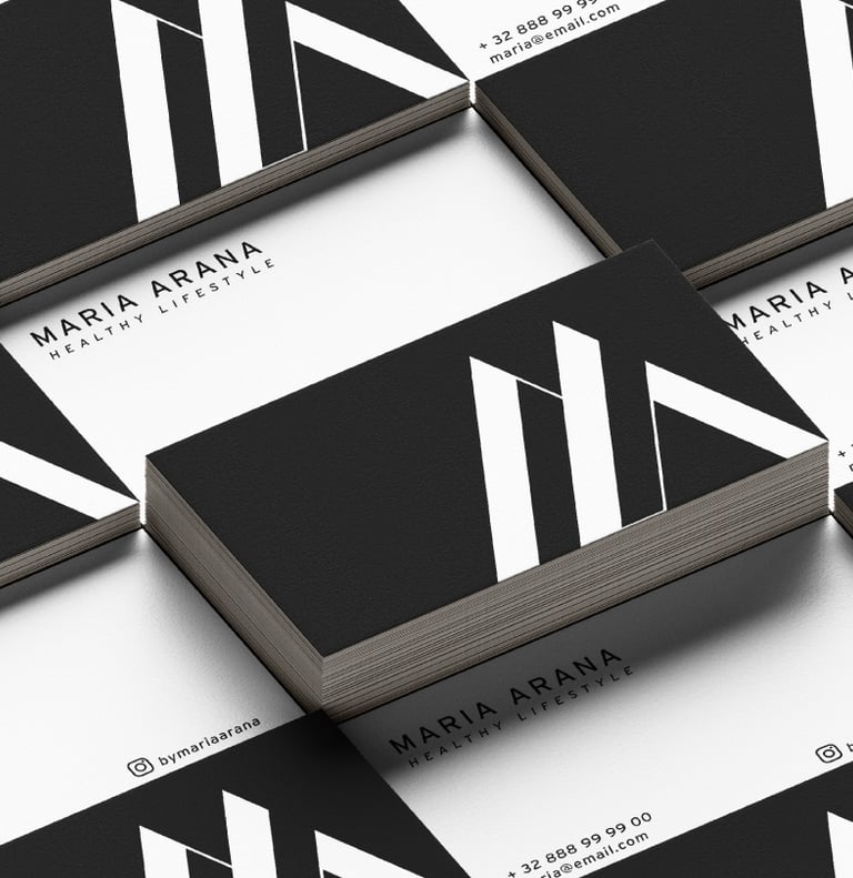 Maria Arana's business card